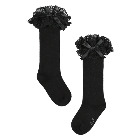 STH-11-4 (1) גרבי ברך סיומת מלמלה דגם 111 – תמונה 1