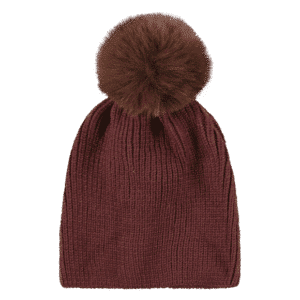 ⁦כובע סריג עם פונפון דגם 200100⁩ – תמונה ⁦3⁩