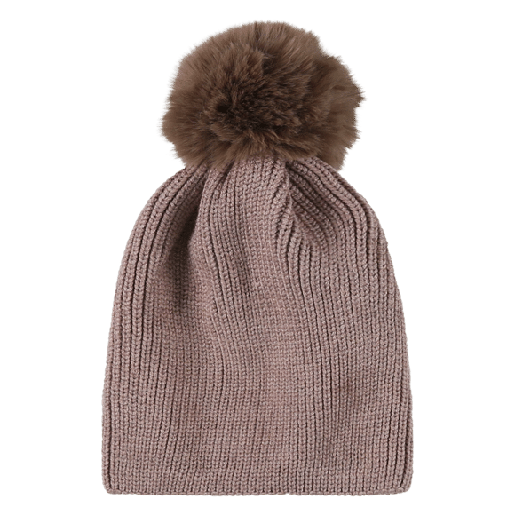 4230193386773 כובע סריג עם פונפון דגם 200100 – תמונה 1