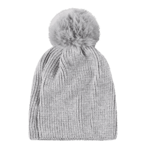 ⁦כובע סריג עם פונפון דגם 200100⁩ – תמונה ⁦4⁩