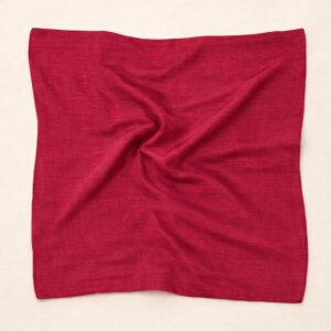 ⁦מטפחת חלקה גווני אדום דגם LA MOZE⁩ – תמונה ⁦2⁩