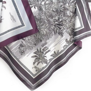 מטפחת משי דו צדדי דגם 30159